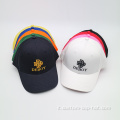 Cappellino da baseball al 100% ricamato in cotone